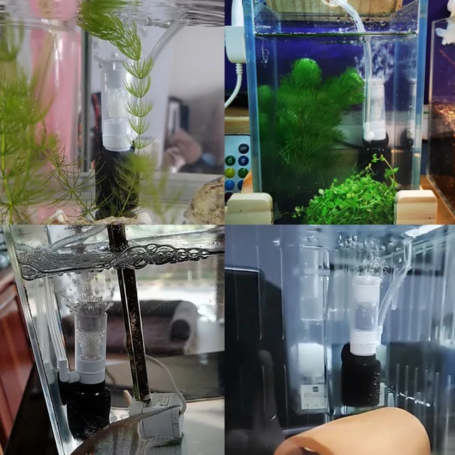 2/5/10Pcs Aquarium Filter Tank Biochemical Sponge Filters Mini Multi Layer Filter For Small Fish Tank Sponge Filter Pumps 6