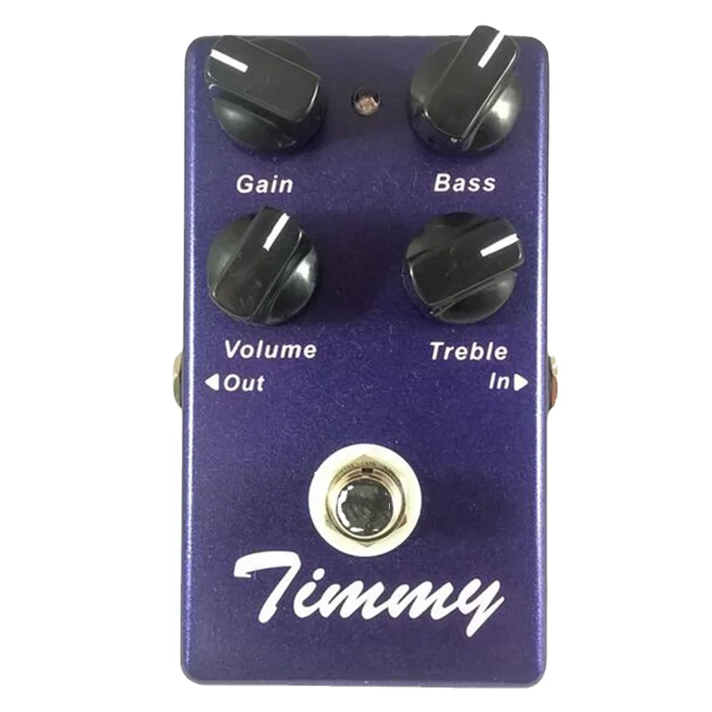Timmy Electric Guitar Pedal Overdrive Boost Classic Overdrive Effect