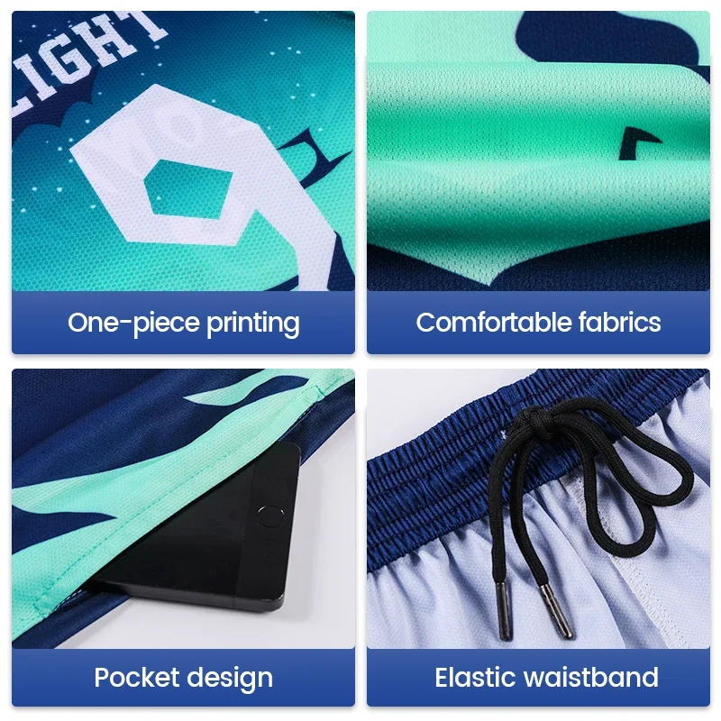 Sublimation Adults Basketball Uniform Personalized Polyester Breathabale Basketball Jersey Sportswear Shirt For Men