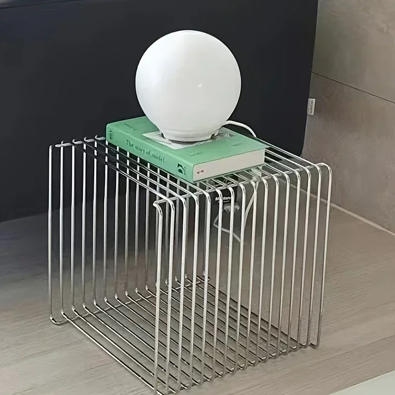 Side End Table Modern Living Room Multipurpose Rectangle