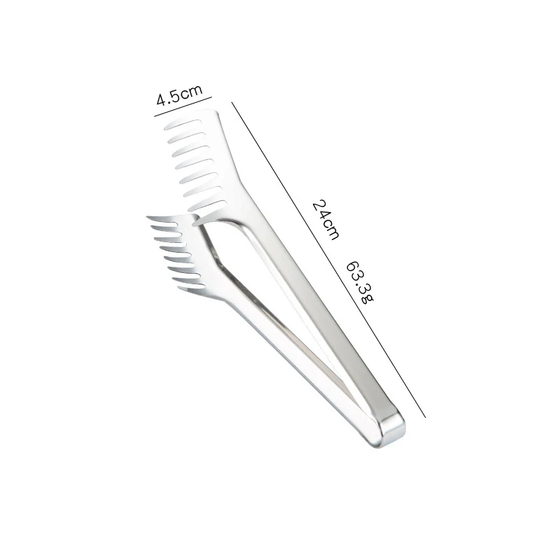 Italian Noodle Pliers 9 Inch Stainless Steel Noodle Tongs Multi Functional Spaghetti Tongs Tools Kitchen Cooking Tools kitchen tools