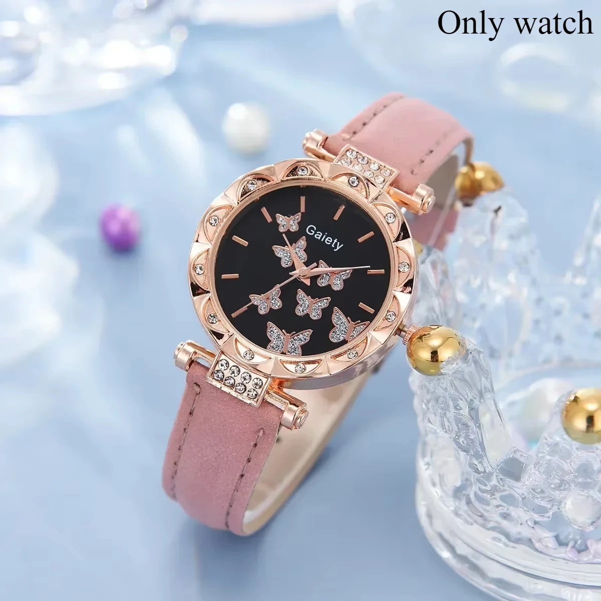 Pink watch only