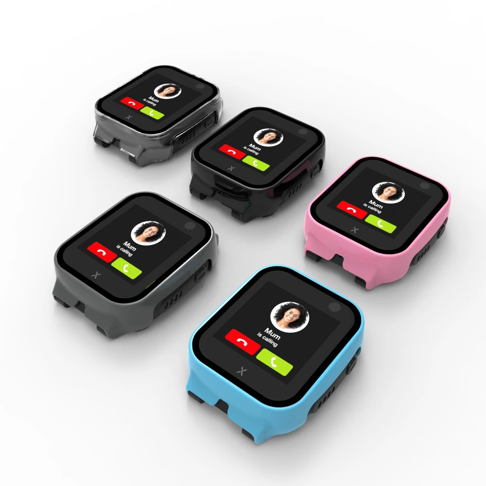 Xplora XGO3/X6/X5 용 하드 에지 쉘 유리 화면 보호기 필름 케이스 Play Kids 스마트 시계 커버 X6play X5play 액세서리