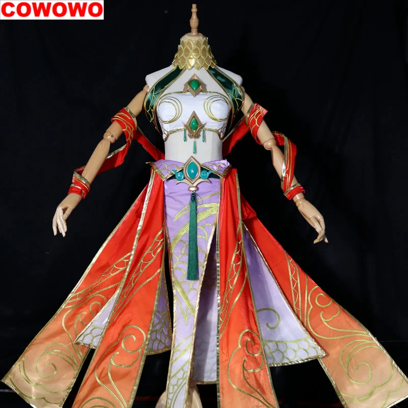 

Костюм для косплея COWOWO Lol Jan'ahrem, костюм для косплея, униформа для игры на Хеллоуин, одежда для ролевых игр, новый полный комплект