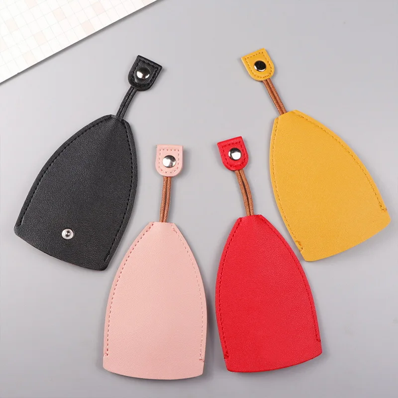 Cute Leather Pull Type Key Bag Unisex Keychain Pouch Mini Universal Car Key Holder Case Cartoon Rabbit Wallets Housekeepers Key Case Key Holder Key Organizer Key Purse