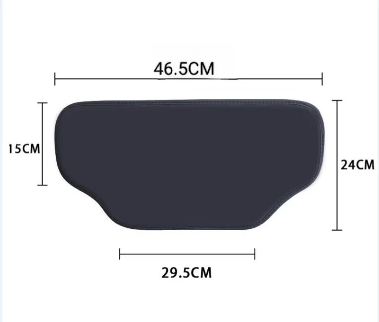 Mikrofaser-Autositz-Rückenschutz-Kits, Anti-Kick-Rücksitzbezug für Toyota RAV4 Yaris Prius Corolla Camry Hilux Land Cruiser – Detail 8