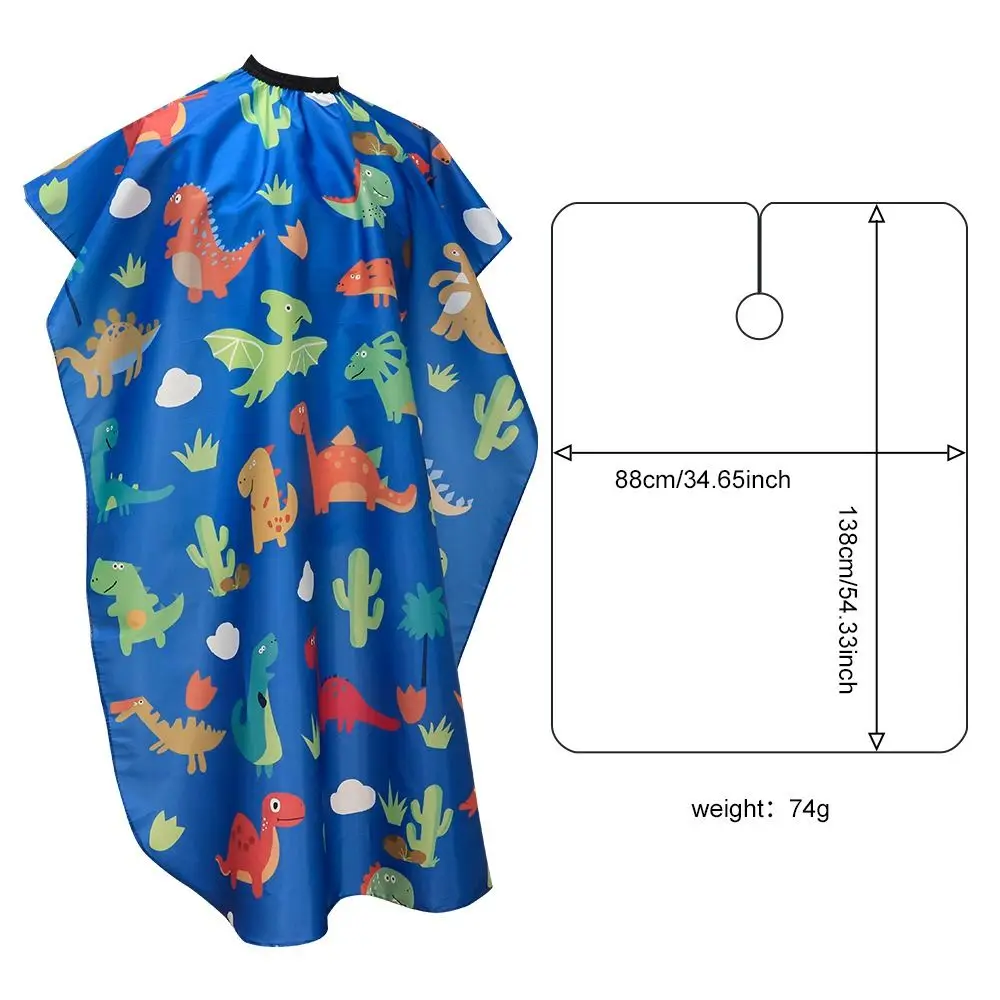 Accessories Professional Kids Barber Cape Durable Waterproof Kid Apron Cute Hair Cutting Cape