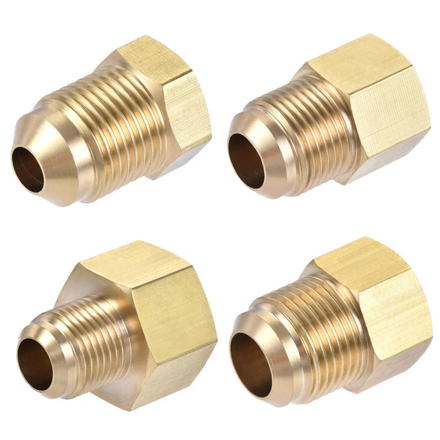 Brass Flare Nut Gas Fittings - China Brass Fitting, Compression Fittings