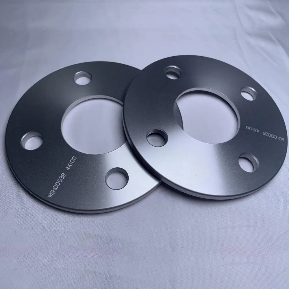 2pcs 9mm Wheel Spacers Adapters PCD 4x100 Center Bore 54.1mm