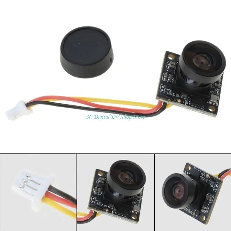 E74D Leichte 800TVL-Mini-FPV-Kamera mit Halterung für geringe Beleuchtung – Detail 9
