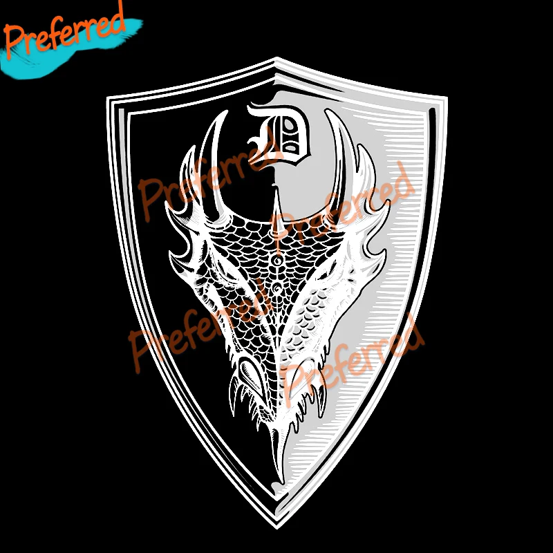 

JuYouHui Exterior Accessories Decal Dragon Head Shield Car Stickers Motorcycle Decals Waterproof Decals PVC Die Cutting