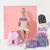 Meetbelify Mermaid Backpack for Girls Backpack with Lunch Box Set for Elementary Student Kids School Bag for Girls Ages 5-8Year 5