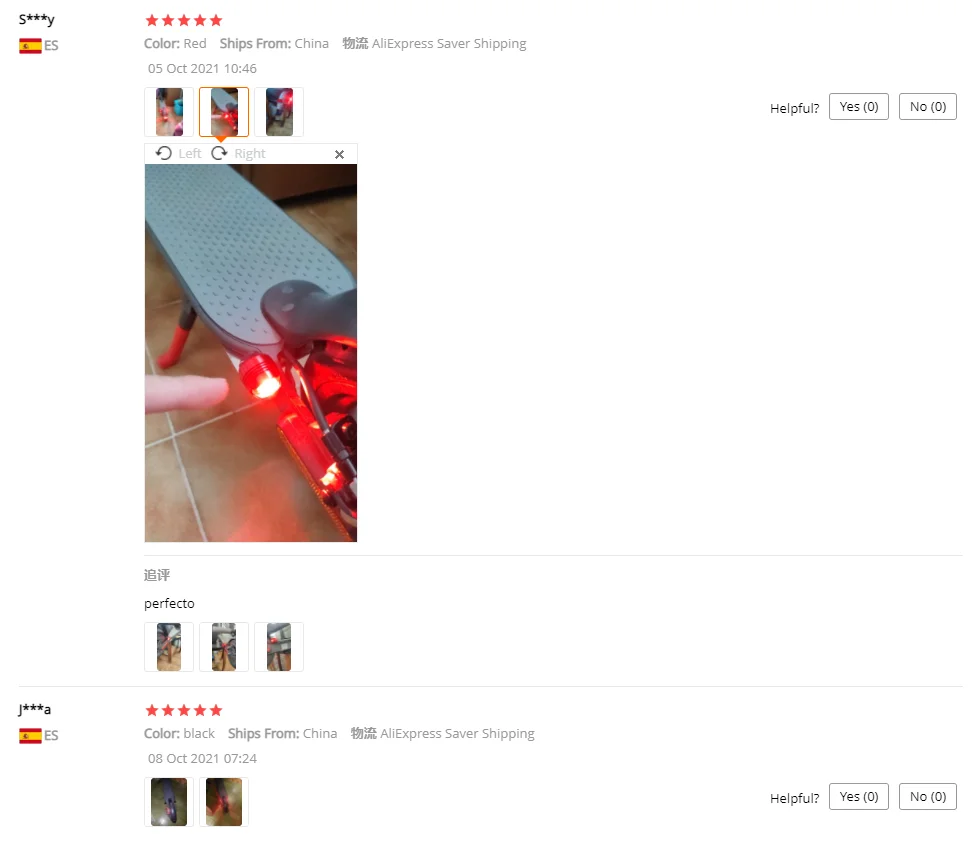1/2Set Elektrische Roller Rücklicht Batterie Powered Hinten Warnung  Rückleuchten für Xiaomi M365 1S E-roller Lichter Teile Zubehör - AliExpress