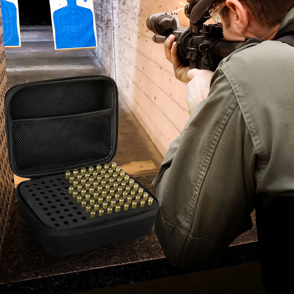 108 Rounds Ammo Pouch .223 5.56 Ammo Storage Case Box Bullet Box Ammunition Handbag Cartridge Storage Case Hunting Bag