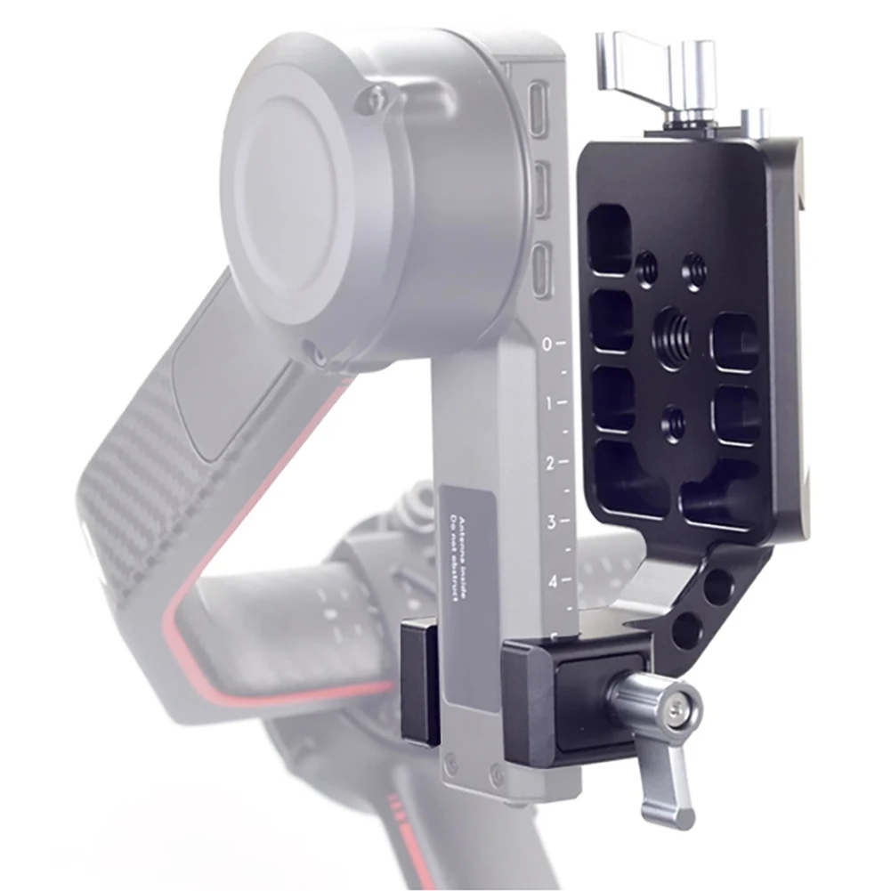 

Camera Plate Clamp Bracket Rail Support System Rail Clamp Mounting Plate Cold Shoe Adapter For DJI RS2 RSC2 RS3 Accessories