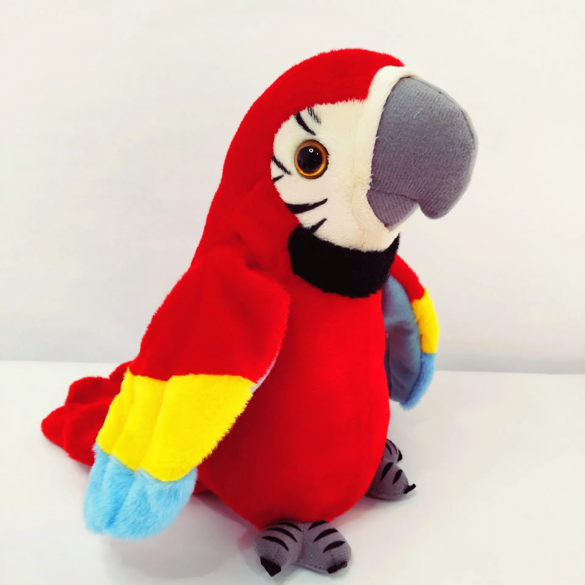 Talking Parrot Electronic Plush Toys Speaking Record Repeats Cute Soft Stuffed Animal Bird Doll Children Kids Baby Gift plush toys,electric interactive toy
