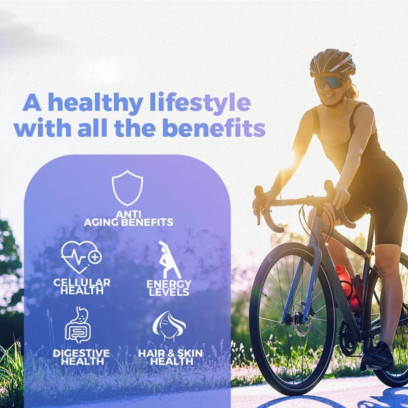 Nad+ Resveratrol Supplements Collagen Supplements Resveratrol Nad Aspartate Hyaluronic Acid Grape And Blueberry Collagen Peptides Hair Nail Skin And Joint Supplements Capsules