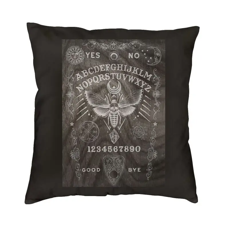 

Современная наволочка Death Moth Spirit для подушки, украшение для спальни, Witchcraft Ouija, оккультная Автомобильная подушка