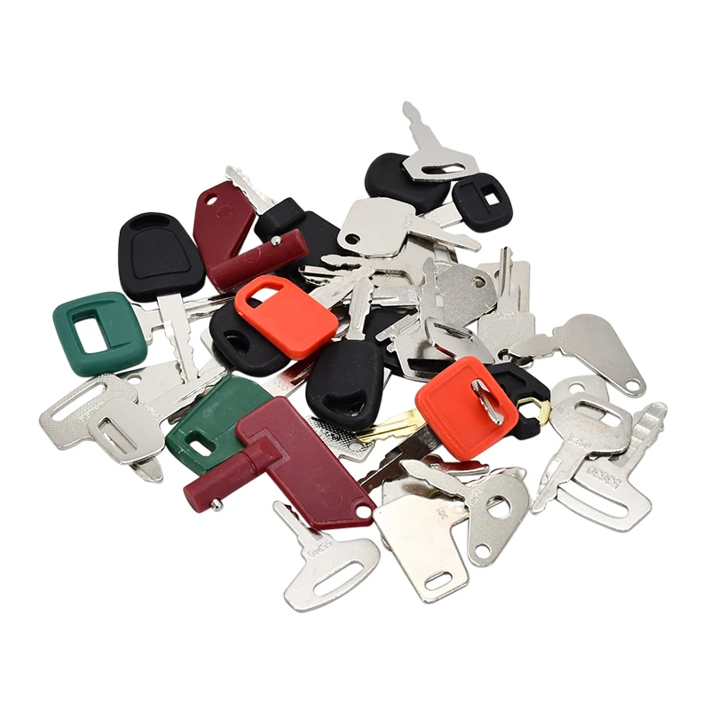 39PCS Heavy Equipment Keys Construction Ignition Key Compatible with New Holland Ford Compatible with Caterpillar CAT