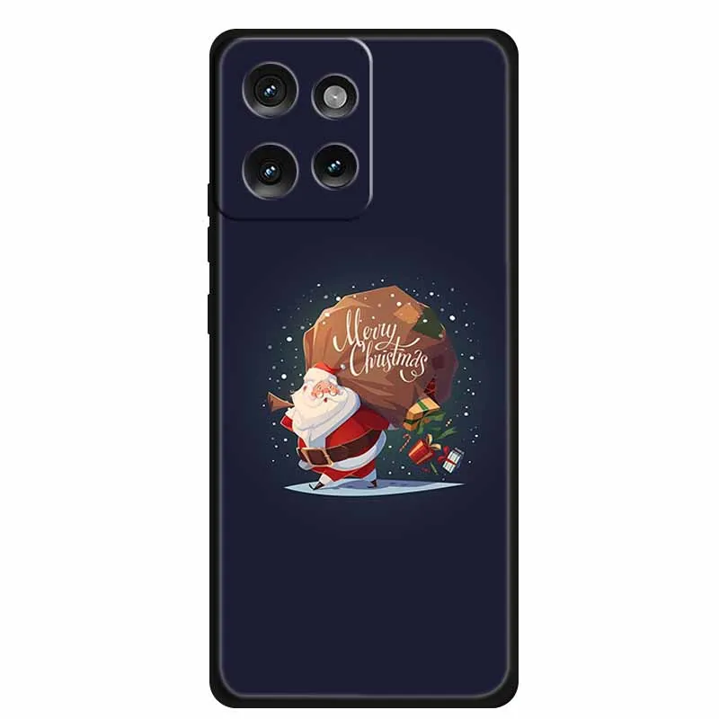 Festive Holiday Silicone Case - Soft TPU Protective Cover with Christmas Design