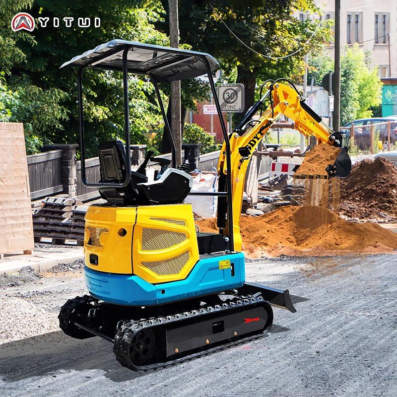 YITUI 1.2 Ton Mini Excavator, Factory Direct Sale, CE EPA Euro 5, Fast Delivery, Multi Scenario Use, Customized Model - Image 3