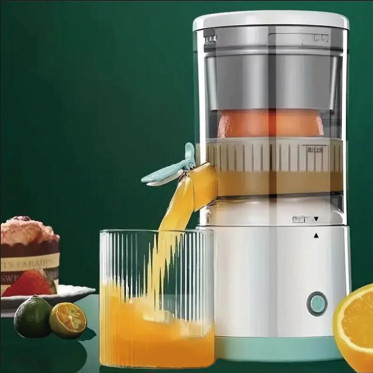 1PC Electric Juicer Juice Cup Citrus Orange Lemon Squeezer USB Charging Kitchen Fruit Juicer Blender Fresh Separator Press Mac 5