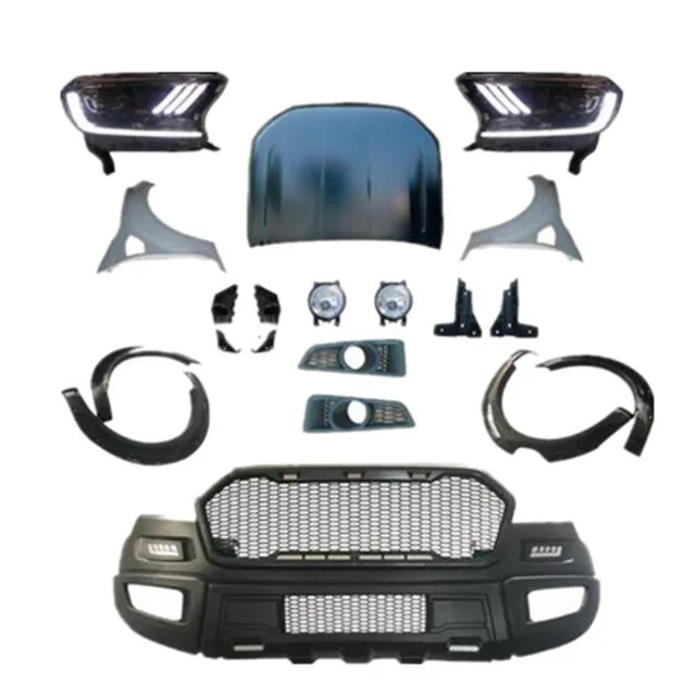 Kit Carrozzeria Di Alta Qualità Per Ford Ranger T6 Vendita Calda Parti Di Sintonia Esterna Per Ford Ranger T6 2012 Kit Carrozzeria Aggiornati A Raptor