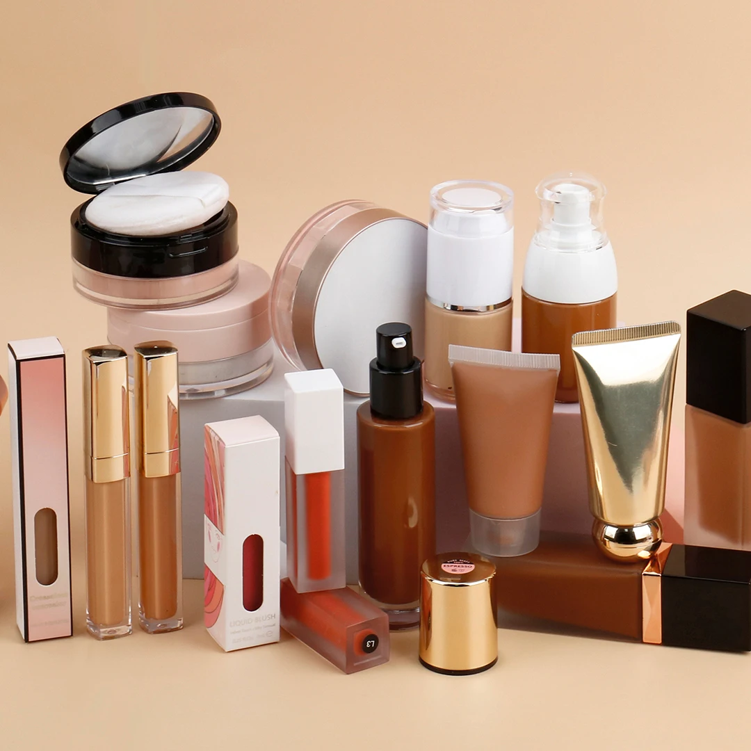Private Label Makeup Brand Set Cosmetics Private Label Lipstick Foundation