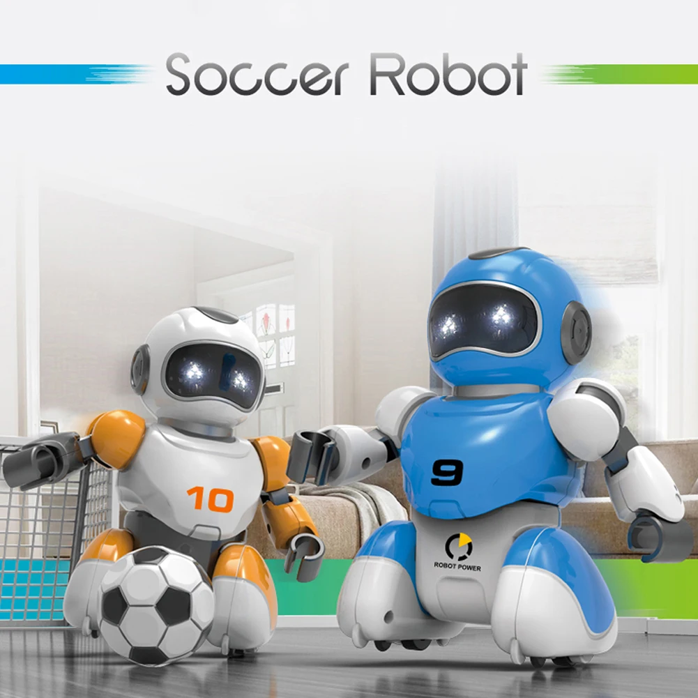 Remote Control Robot RC Smart Football Battle Parent-Child Electric Educational Toys for Boys Children Halloween Christmas Gifts 2