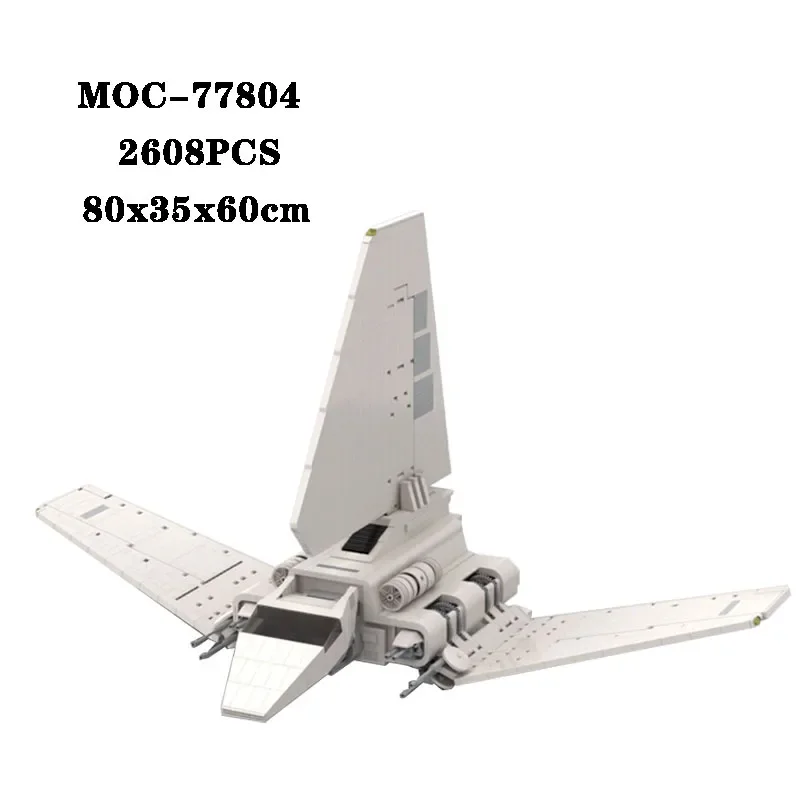 

Classic MOC-77804 Building Block Empire Fighter Splice Building Block 2608PCS Adult and Children Educational Toys Birthday Gift