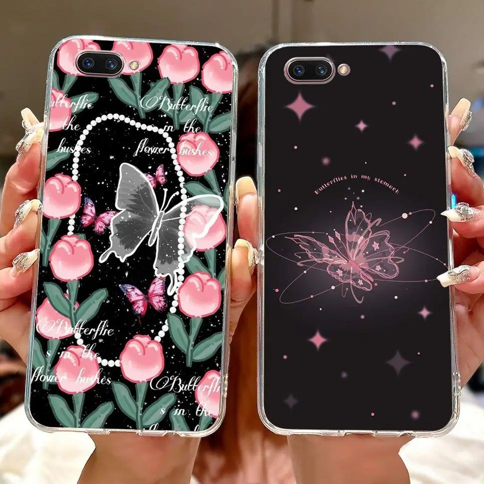 Cute Cartoon Soft Slim Phone Case Cover - Compatible with OPPO Models