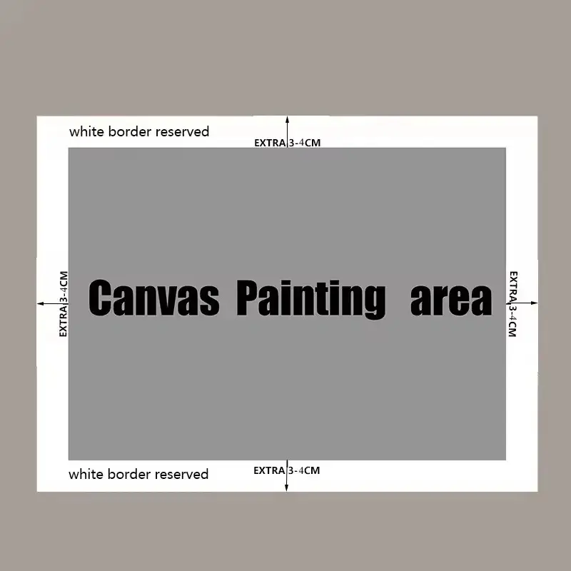 1pc Modern Abstract Frameless Canvas Art Print Deco Poster for Living Room, Bedroom, Dining Room Horizontal Wall Hanging Artwork - Image 4