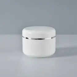 Versatile Cosmetic Containers with Lids - Refillable Travel - Size Jars for Creams and Lotions (20g - 250g) (200g)
