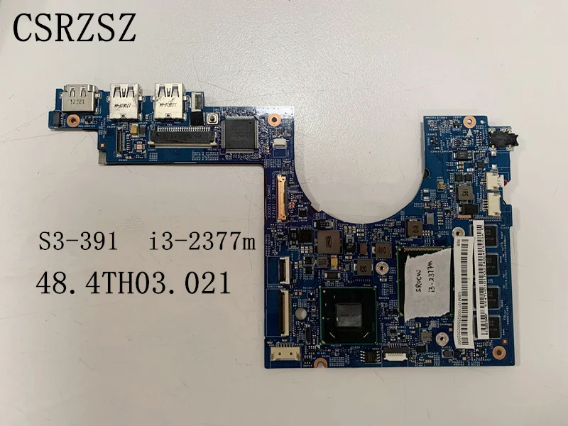 

48.4TH03.021 12201-2 Mainboard For Acer aspire S3-391 Laptop motherboard with i3-2377m CPU 100% tested work