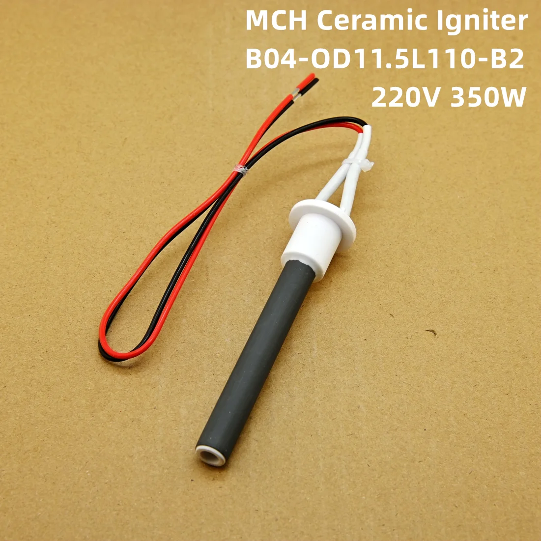 Ceramic Igniter 220V 350W  wood pellet oven Ignition rod, biofuel heater fast Ignition energy saving high efficiency