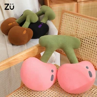 45cm Fruit Cherry Shaped Plush Pillow Soft Cute Pink Cherry Plushies Toy Hug Pillow Lovely Room Sofa Decoration 1