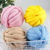 250g 2cm Super Chunky Yarn Thick Bulky Giant Thread White For Hand Knitting Bag Hat  Diy Coarse Velvet Soft Big Blanket Carpet 1