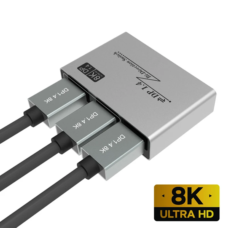 Displayport 1.4 switch 8k displayport bidirecional divisor switcher