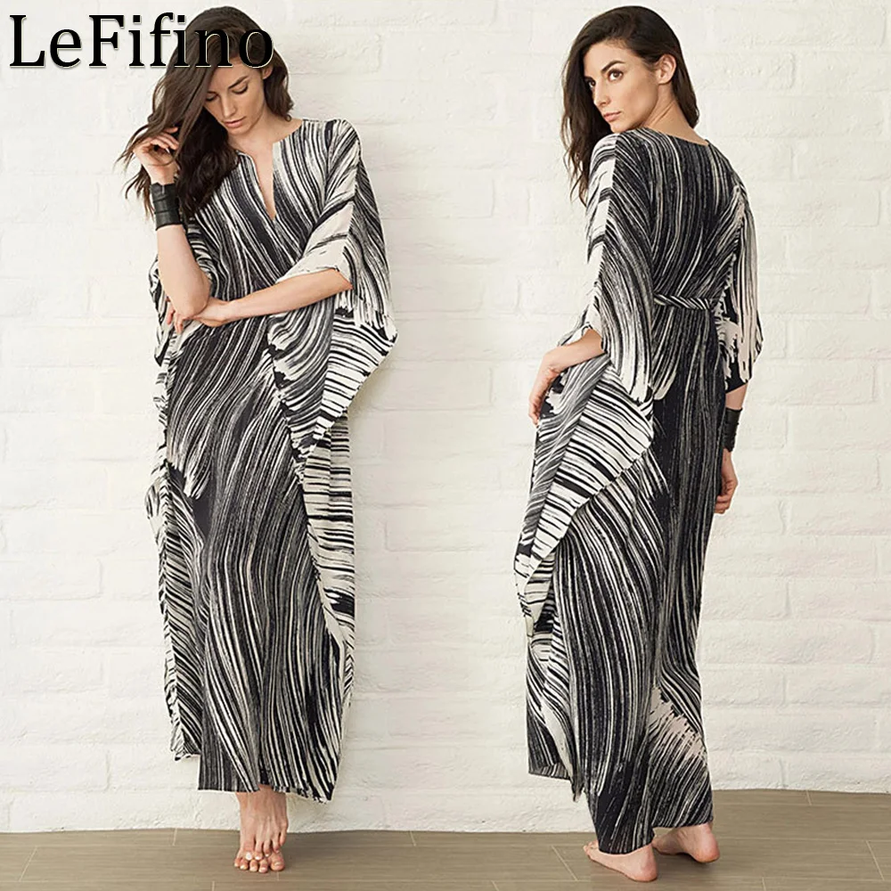 

Свободная Женская длинная юбка-бикини с V-образным вырезом