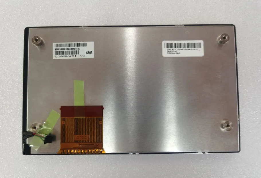 

Original 6.5 inch C065VW01 V0 Car central control navigation LCD screen inside
