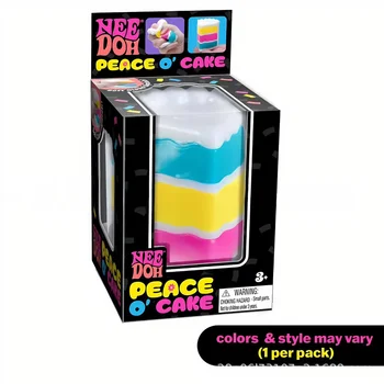 Schylling Needoh Nice Cube Sensory Nice-Sicle Stress Relief Squishy Cube Anti-Anxiety Squeeze Object For Focus ADHD Population 2