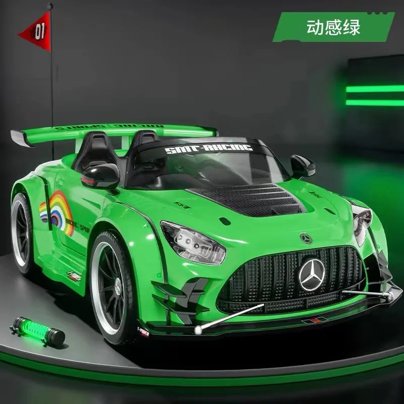 Children's electric car four-wheel adult drift kart boy and girl baby toy car can sit in adult remote control