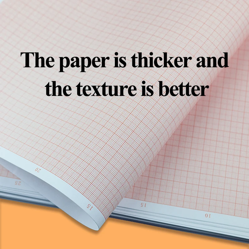 Graph Logarithmic Standard Coordinate Paper with Orange Grid