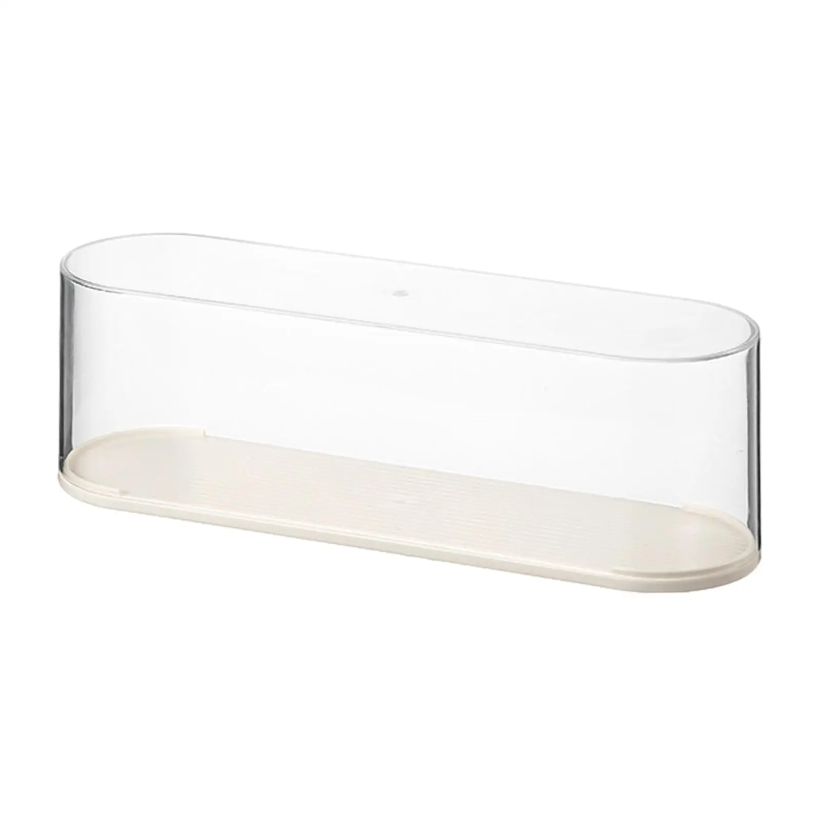 

Clear Display Case Clear Storage Box Detachable Shelves Organizer, Showing Cabinet Display Stand for Small Figurines, Figure