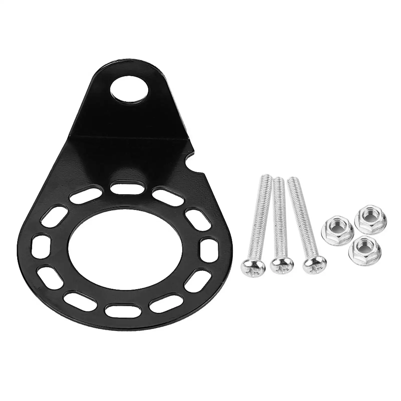 Trailer Plug Holder Trailer Plug Trailer Plug Socket Trailer Socket Trailer Plug Bracket Metal Mounting Bracket Holder for 7 Pin 13 Pin Towing Trailer Connector Plug Socket
