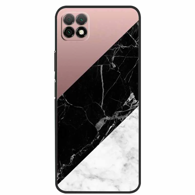 Marble Soft Silicone Back Case for Huawei Nova Y60 - Elegant Protective Phone Cover