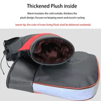 Motorcycle Handlebar Gloves Winter Handlebar Gloves Coldproof Handlebar Mittens Soft Bar Warmer Covers for Motorcycle Scooter 1