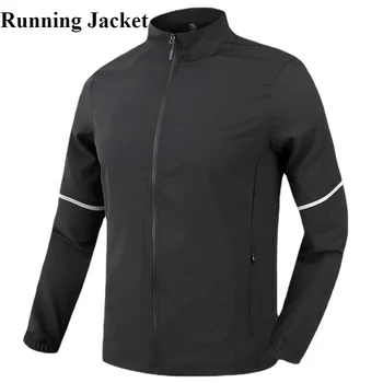 Sports Top Men'S Autumn And Winter Jacket Long-Sleeved Warm Hoodie Jacket Basketball Training Running Fitness Clothes