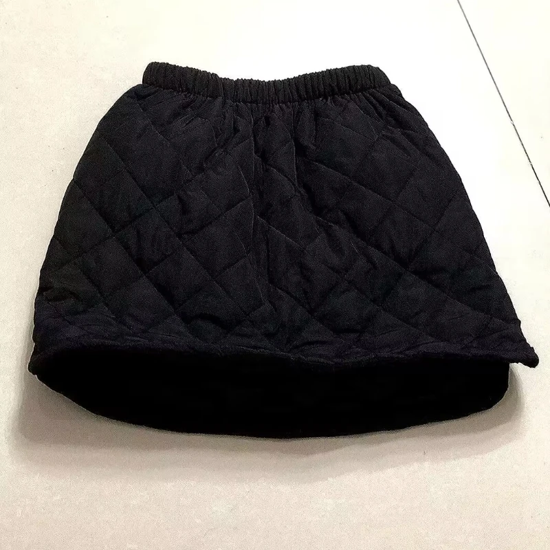 Winter Skirts Women Cozy Vintage A-line Temperament Trendy Solid Casual Harajuku Elegant All-match Female Mujer Faldas Fashion