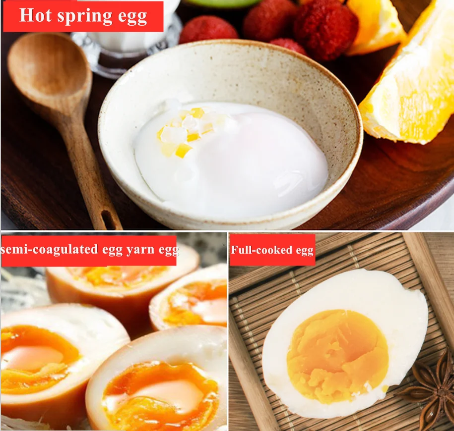Commercial Electric Automatic egg boilers hot spring boiled egg machine Egg cooker warm water boiling machine With 50pcs